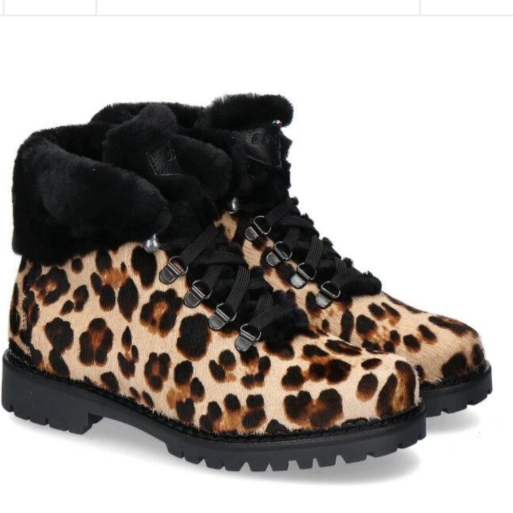 Oscar Sport Vicky Leopard Boots